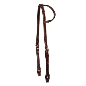 Cowboy Tack Spider Stamp Single Ear Headstall