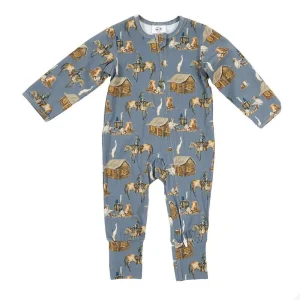 Cowkid Clothing Company Infant Boy's Silent Night Jammies
