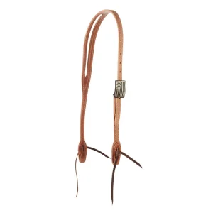 Cowperson Tack Roughout Slot Ear Headstall with RCB11 Buckle