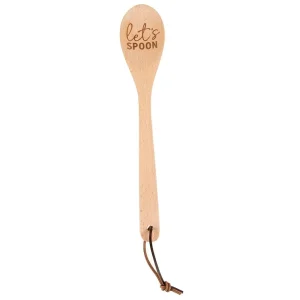 Creative Brands Let's Spoon Wooden Cooking Spoon