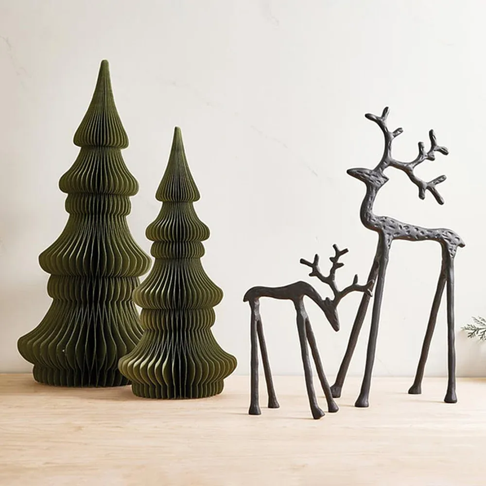 Creative Brands Noble Fir Green Paper Tree - 24 - Image 2