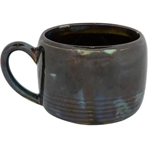 Creative Co-Op Blue 14oz Stoneware Mug