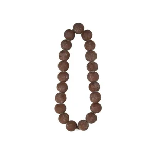 Creative Co-Op Brown Cement Beads