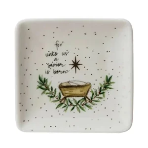Creative Co-Op For Unto Us A Savior Is Born Dish