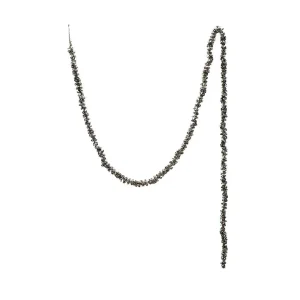 Creative Co-Op Glitter Champagne Finish Foam Ball Garland