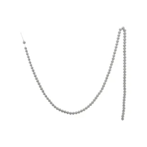 Creative Co-Op Gold Plastic Beaded Ball Garland