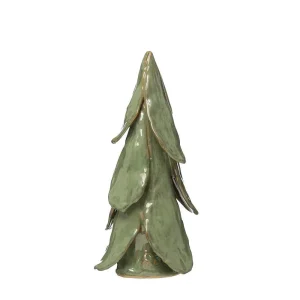 Creative Co-Op Handmade Mint Reactive Glaze Tree