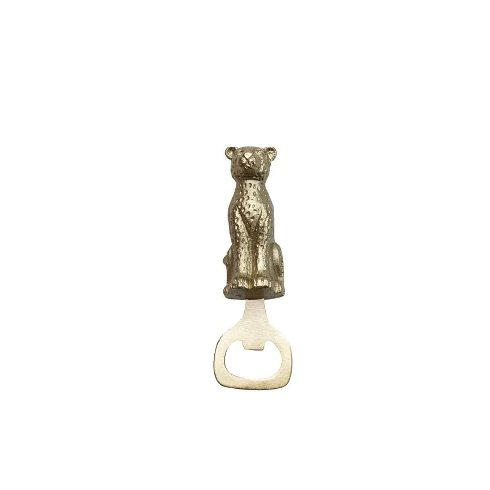 Creative Co-Op Leopard Shape Bottle Opener