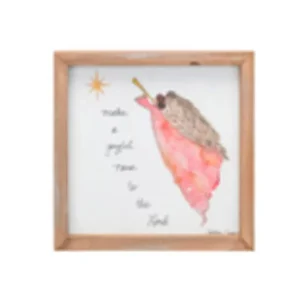 Creative Co-Op Make Joyful Noise Framed Wall Decor