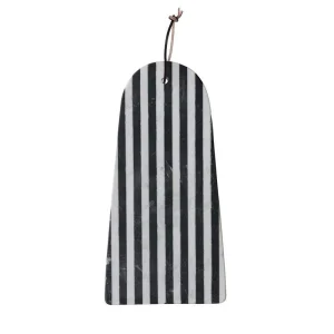 Creative Co-Op Marble Stripe Cutting Cheese Board