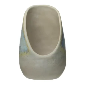 Creative Co-Op Stoneware Spoon Rest with Glaze