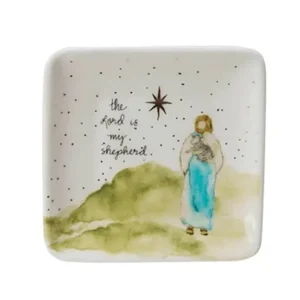 Creative Co-Op The Lord Is My Savior Dish