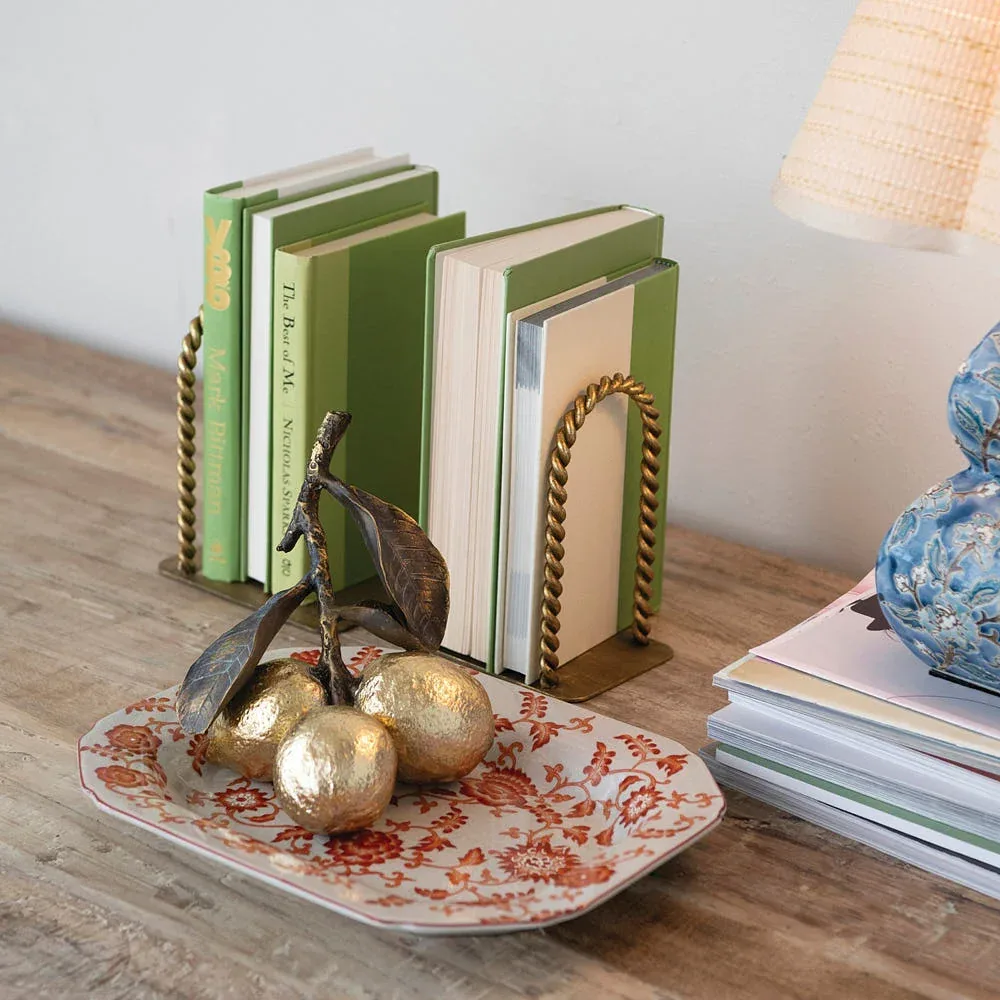 Creative Co-Op Twisted Arch Bookends - Image 2