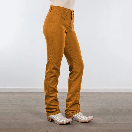 Cruel Denim Girl Quinn Mustard Jeans - Image 2