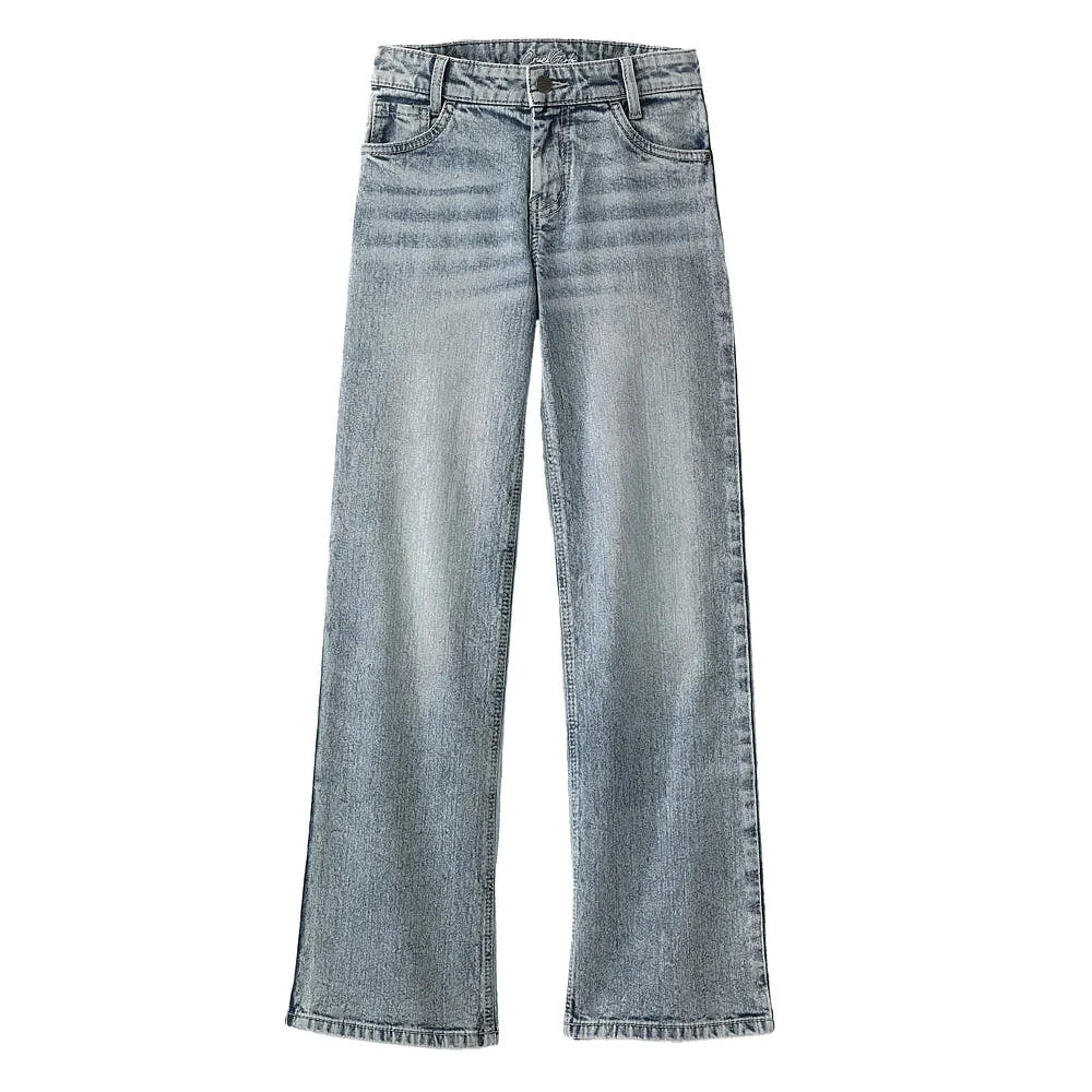 Cruel Denim Girl's Stonewash Wide Leg Jeans - Image 2