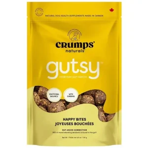 Crumps’ Naturals Gutsy Happy Bites - Mood & Gut Health Dog Treats