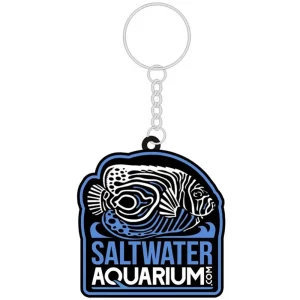 Custom PVC Saltwater Aquarium Logo Key Chain