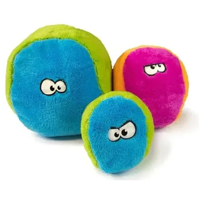 Cycle Dog Duraplush Fuzzball Plush Squeaky Dog Toy – Large