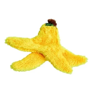 Cycle Dog Duraplush Small Banana Peel Dog Toy