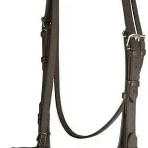 Da Vinci Plain Raised Padded Event/Dressage Combo Bridle