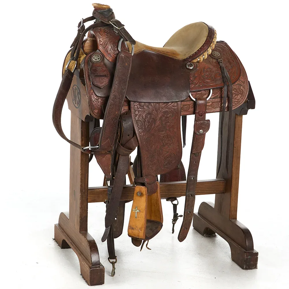 Dale Martin Used 14in Wildfire Saddlery Team Roper