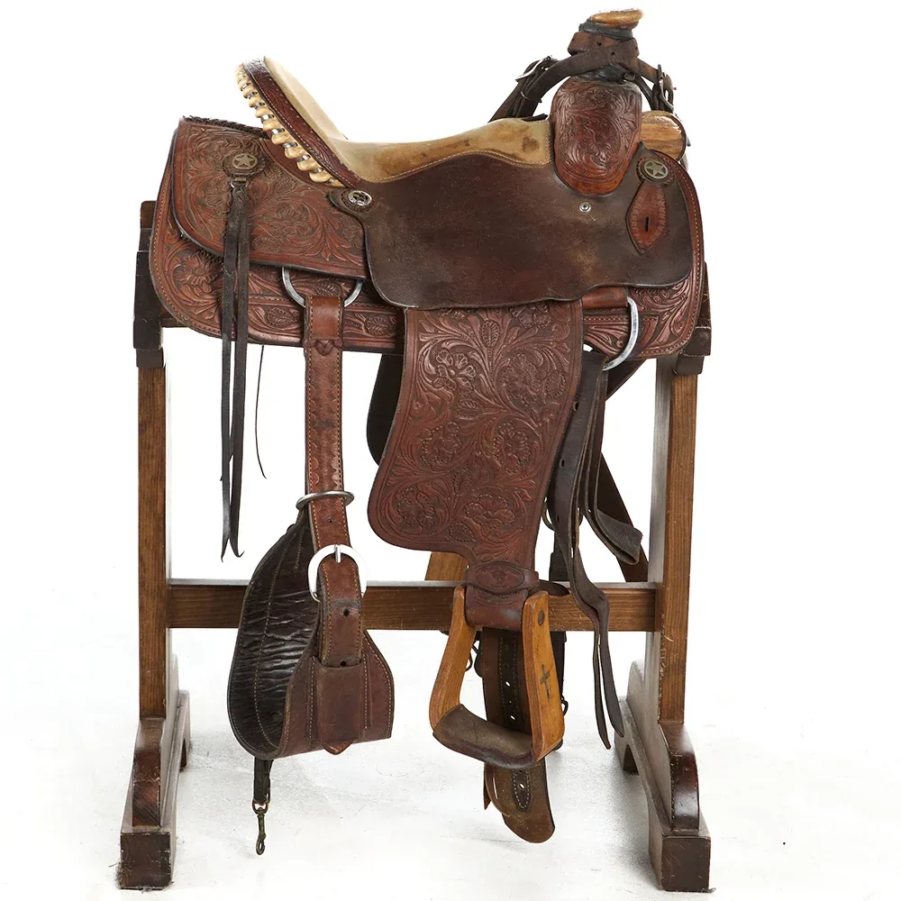 Dale Martin Used 14in Wildfire Saddlery Team Roper - Image 2