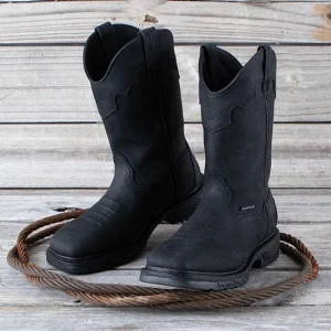 Dan Post Black Blayde Work Boots