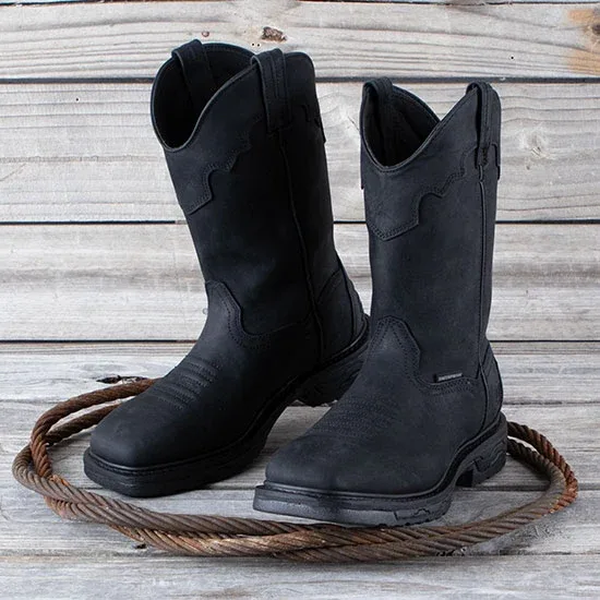 Dan Post Black Blayde Work Boots