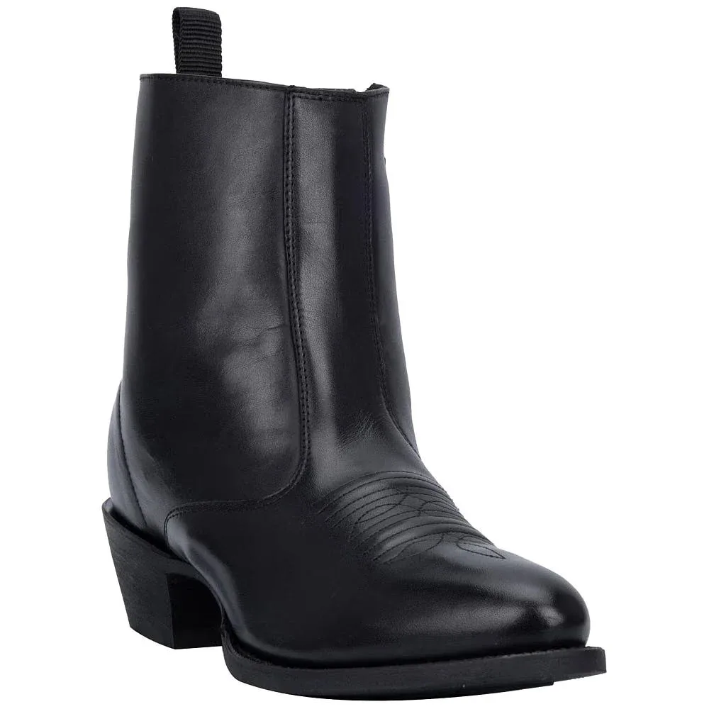 Dan Post Men's Fletcher Black Ankle Boots