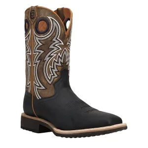 Dan Post Men's Royston Black Vamp 11in Tan Top