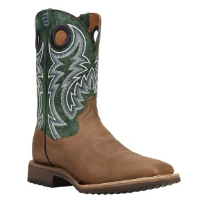 Dan Post Men's Royston Tan Vamp 11in Green Top