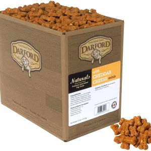 Darford ChedDarford Cheese Mini's Bulk Dog Biscuit Treats - 12 lb Bag