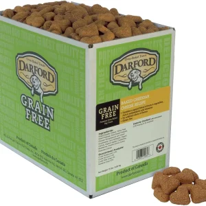 Darford Grain Free Baked ChedDarford Cheese Bulk Dog Biscuits - 15 lb Bag
