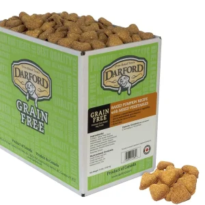 Darford Grain Free Baked Pumpkin w/Mixed Vegetables Bulk Dog Biscuits - 15 lb Bag