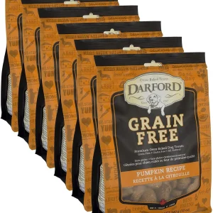 Darford Grain Free Pumpkin Recipe Dog Biscuit Treats - 12 oz - Case of 6