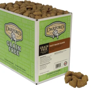 Darford Grain Free Tasty Bacon Bulk Dog Biscuits - 15 lb Bag
