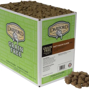 Darford Grain Free Tasty Bacon Mini's Bulk Dog Biscuits - 15 lb Bag