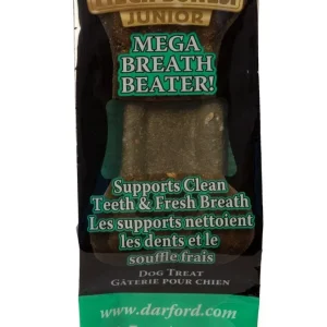 Darford Junior Mega Breath Beaters Bones Display Box Dog Biscuits - 12 Count