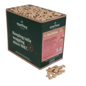 Darford Liver & Flaxseed Mini's Bulk Dog Biscuit Treats - 12 lbs