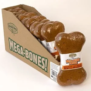 Darford Mega Cheez Bones Display Box Dog Biscuits - 10 Count