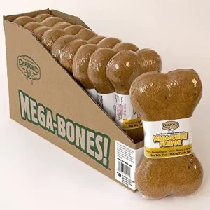 Darford Mega P'Nut Bones Display Box Dog Biscuits - 10 Count