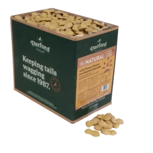 Darford Peanut Butter Bulk Dog Biscuit Treats - 12 lbs