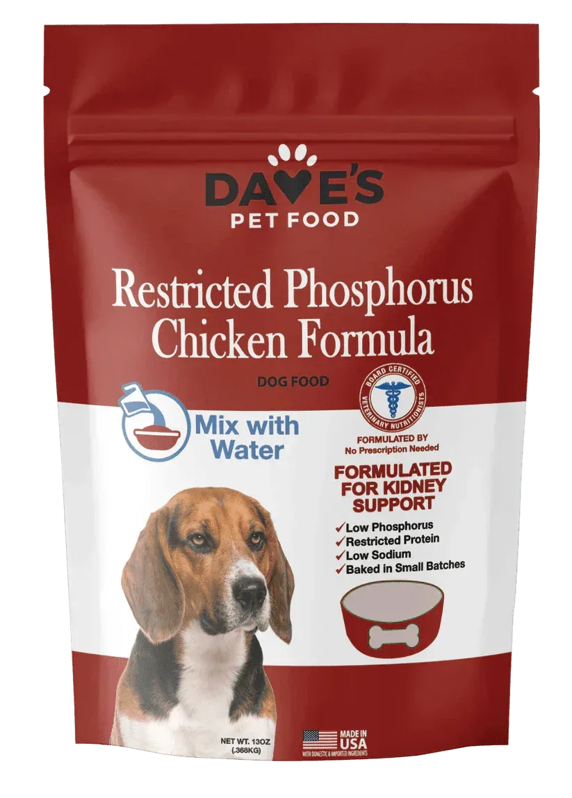 Dave's Pet Food Restricted Phosphorus Dog Food, 13oz