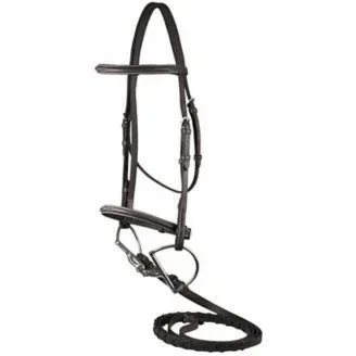 DaVinci Fancy Raise Bridle/Lace Rein - Image 2
