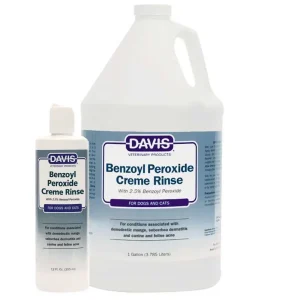 Davis Benzoyl Peroxide Dog Grooming Creme Rinse