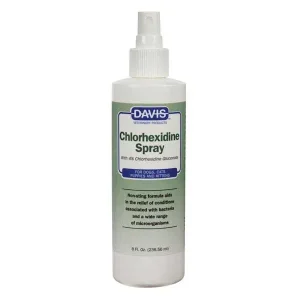Davis Chlorhexidine Spray 4% 8oz
