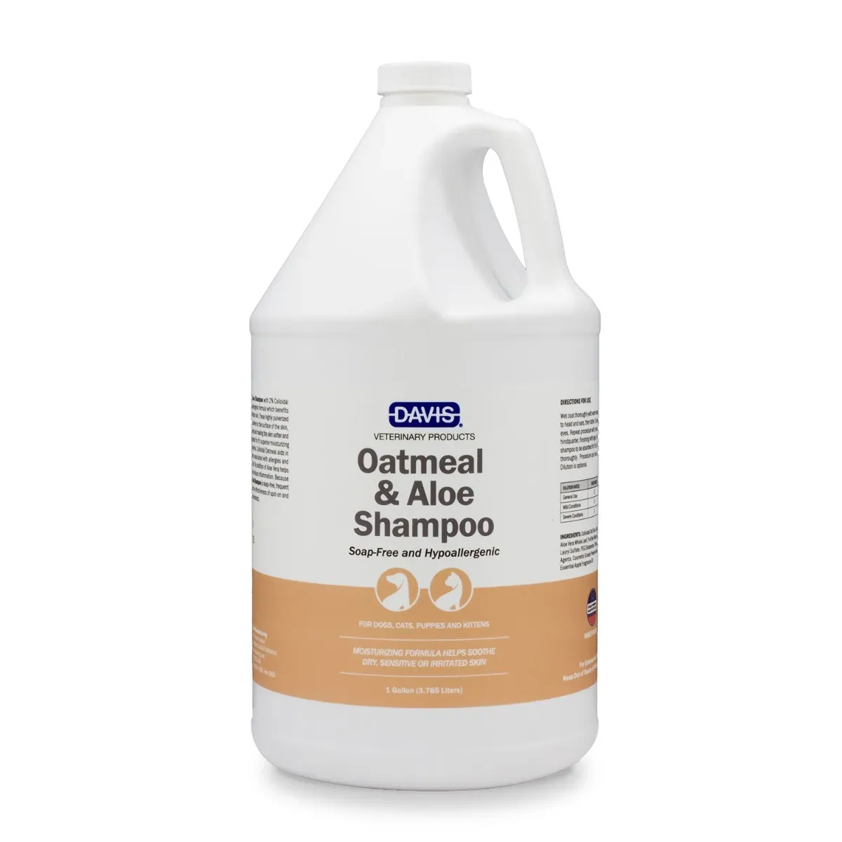 Davis Oatmeal & Aloe Dog Grooming Shampoo