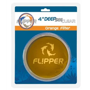 DeepSee Clear Orange Lens Filter For 4" Standard - Flipper