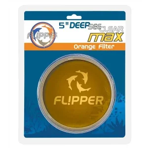 DeepSee Clear Orange Lens Filter For 5" Max - Flipper