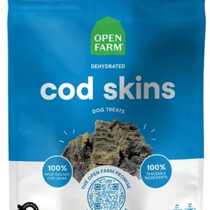 Dehydrated Cod Skins Treats